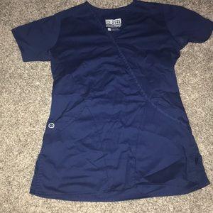 Navy blue scrubs